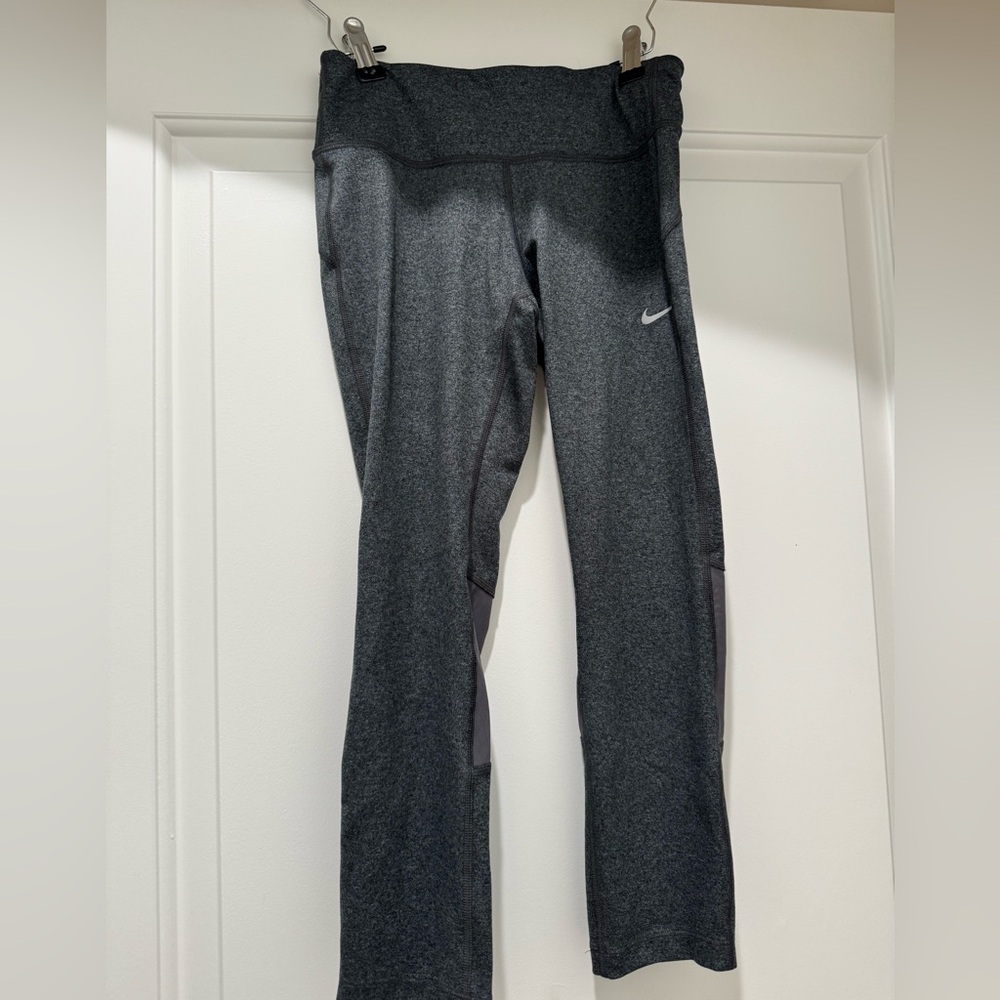Nike drifit Gray Athletic running Leggings